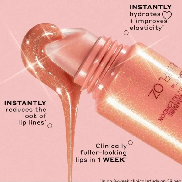 OleHendriksen Glimmer Pout Preserve Hydrating Peptide Lip Treatment Strawberry - Picture 3 of 11